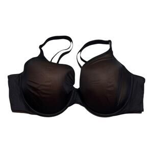 Victoria's Secret Angelight Lined Perfect Coverage Mesh Overlay Bra Size 40D